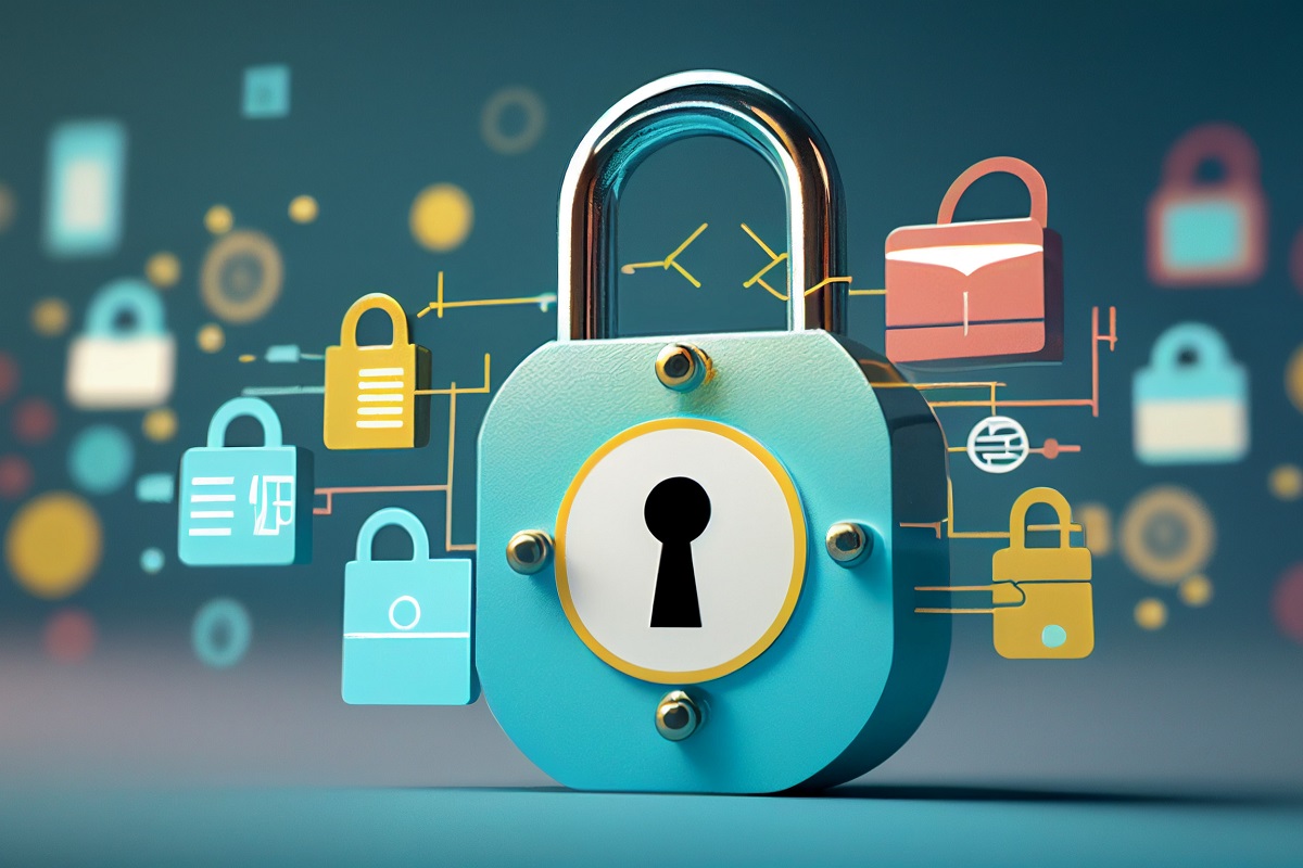 Plusieurs cadenas représentant la confidentialité des données