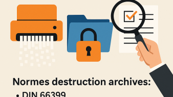 Tout savoir sur les normes de destruction d’archives